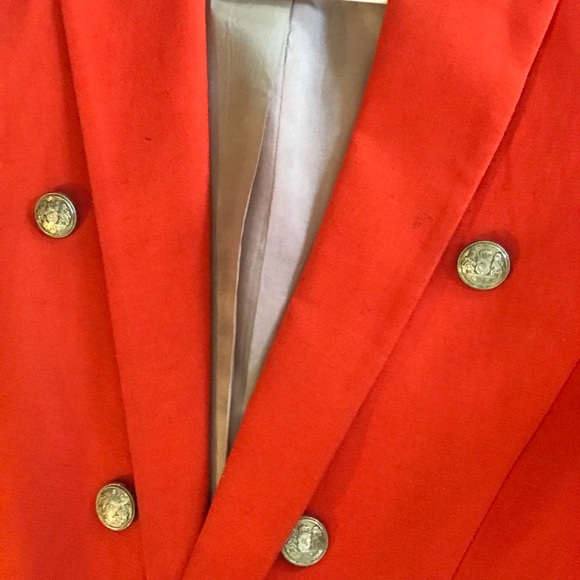 Mango Jackets & Coats Mng Orange Suit Jacket Poshmark